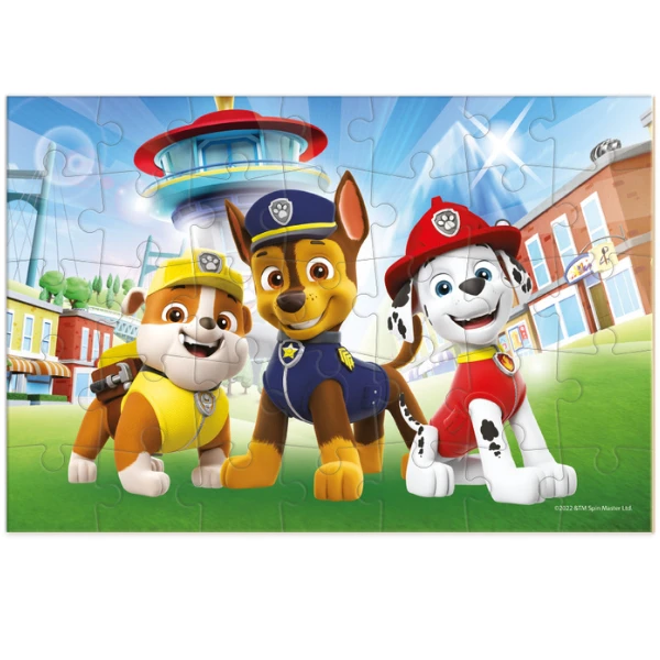 Puzzle-mini "prieteni curajoși", seria patrula cățelușilor, 35 elem. 2