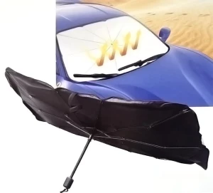 Parasolar auto nc-04-cp001 140*79 cu două straturi cu / parasolar pentru auto Thumbnail 1