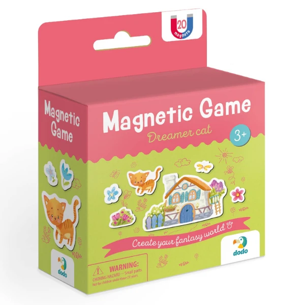 Магнитная игра "котик мечтатель", 20 элем. 3