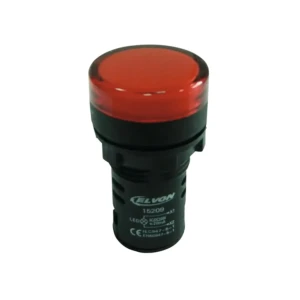 Lampă de semnalizare led 220 v ac/dc roșu elvon