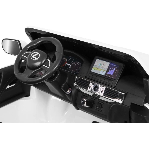 Masinuta electrica lexus lx570, 12v7ah, motor 35wx2, roți eva, scaune din piele 12