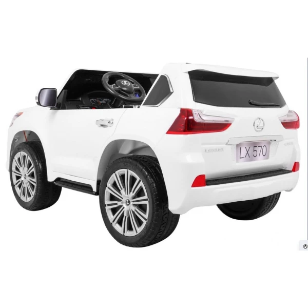Masinuta electrica lexus lx570, 12v7ah, motor 35wx2, roți eva, scaune din piele 7