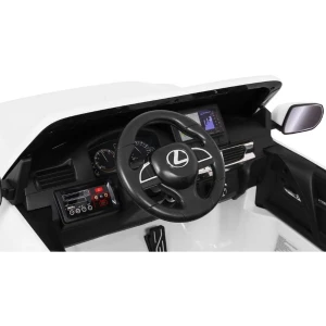 Masinuta electrica lexus lx570, 12v7ah, motor 35wx2, roți eva, scaune din piele Thumbnail 13
