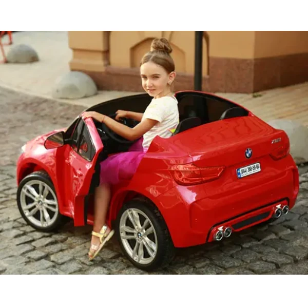 Masinuta electrica bmw x6m, 12v7ah, motor 35wx2, roți eva, scaune din piele 3