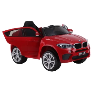 Masinuta electrica bmw x6m, 12v7ah, motor 35wx2, roți eva, scaune din piele Thumbnail 14