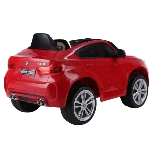 Masinuta electrica bmw x6m, 12v7ah, motor 35wx2, roți eva, scaune din piele Thumbnail 10