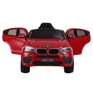 Masinuta electrica bmw x6m, 12v7ah, motor 35wx2, roți eva, scaune din piele Thumbnail 4