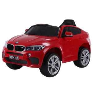 Электромобиль BMW X6M, 12V7AH, мотор 35Wx2, EVA колеса, кожаные сидения