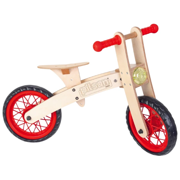 Bicicletă de echilibru din lemn pentru copii "free style" 3