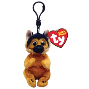 Брелочек - немецкая овчарка ace 12 см (beanie babies clip)