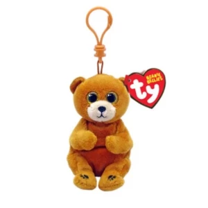 Брелочек - медвежонок DUNCAN 12 см (Beanie babies clip)