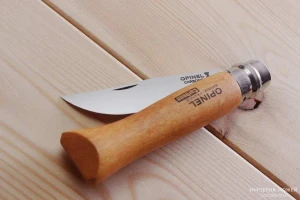Нож opinel №9 carbon steel wood Thumbnail 3
