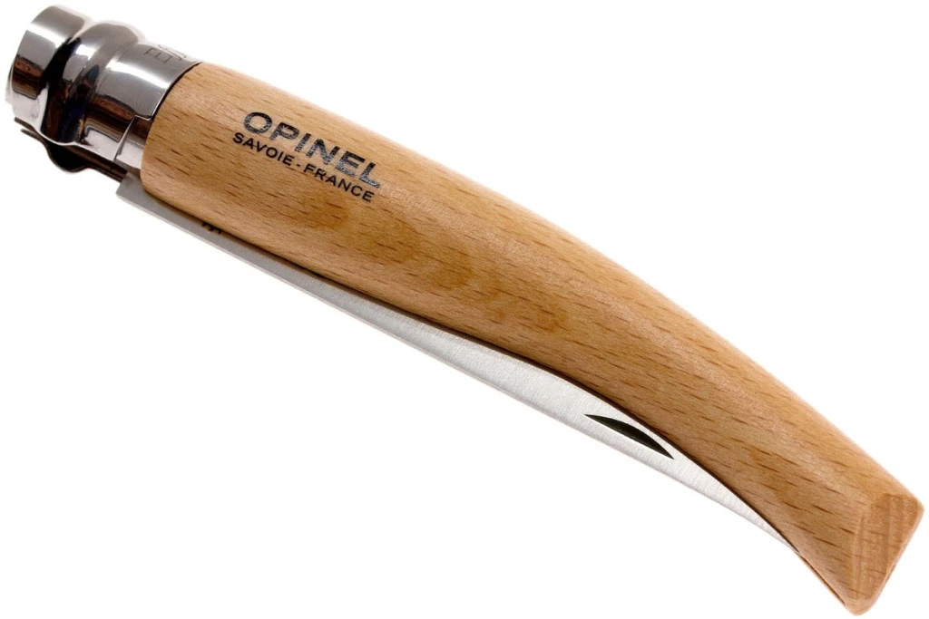 Нож opinel slim knife №10 beechwood 4