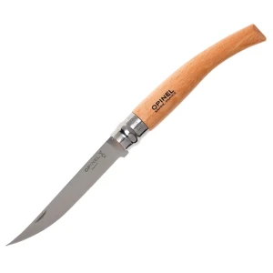 Нож opinel slim knife №10 beechwood Thumbnail 3