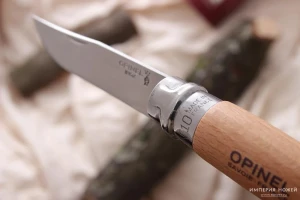 Нож opinel stainless steel wood №10 Thumbnail 4