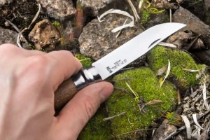 Cuţit opinel stainless steel walnut Thumbnail 3