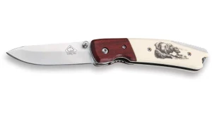 Нож 7338711 knifetec one-hand bear puma сталь aisi 420