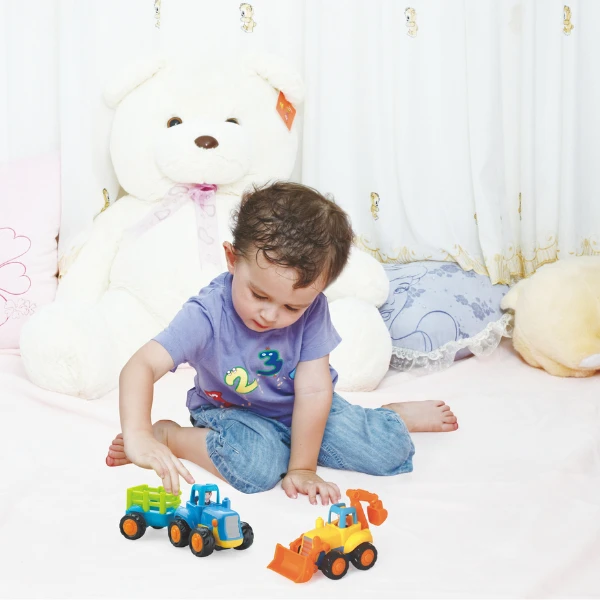 Set de mașinuțe "fermă și sat", 4 modele 10