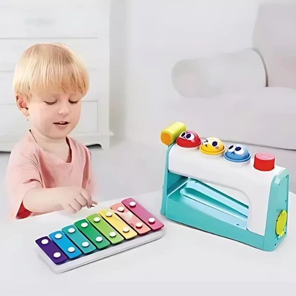 Музыкальная игрушка "ксилофон с шариками" 7