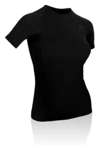 12-2110-7 ultralight 70 футболка фитнес woman deep black m pro feet