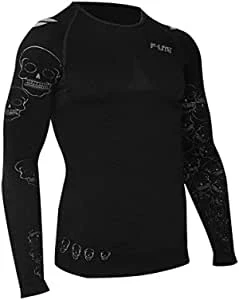 15-1063-8 megalight 140 батник фитнес man skulls black m pro feet