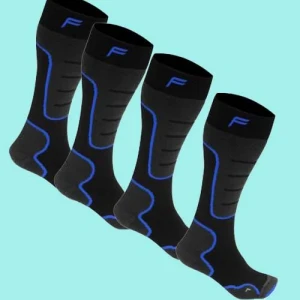 27-4727-0 ski sa 100 double set black/blue 39-42 pro feet Thumbnail 1