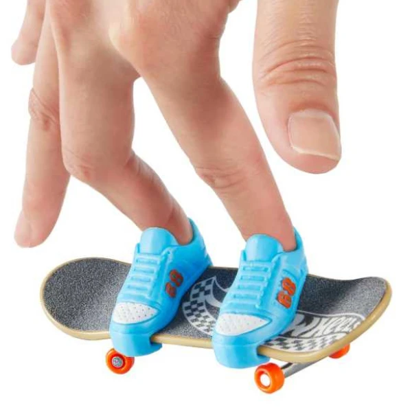 Hot wheels fingerboard-uri neon skate tony hawk, în asortiment 5
