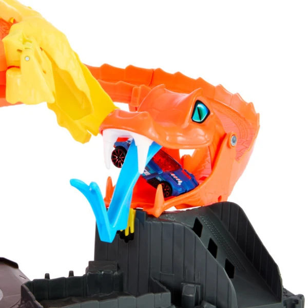 Hot wheels трек "атака кобры на пиццерию" 7