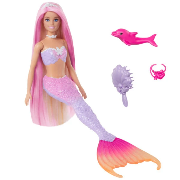 Set de joacă "sirena care își schimbă culoarea", cu accesorii 4