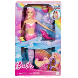 Set de joacă "sirena care își schimbă culoarea", cu accesorii Thumbnail 3