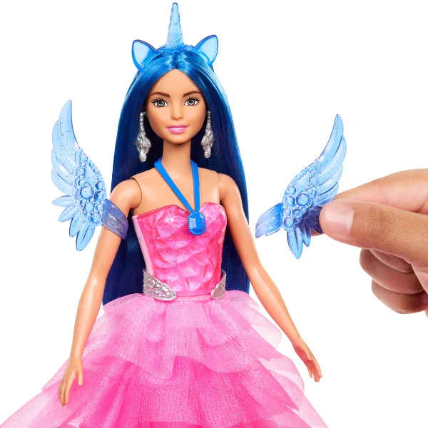 Коллекционный игровой набор "barbie с единорогом", с аксессуарами 7