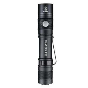 P20 фонарь led flashlight cyansky