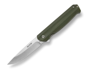Складной нож buck 251 langford, модель 0251grs-c, клинок 7cr17mov, рукоять g10, длина клинка 8.6 см
