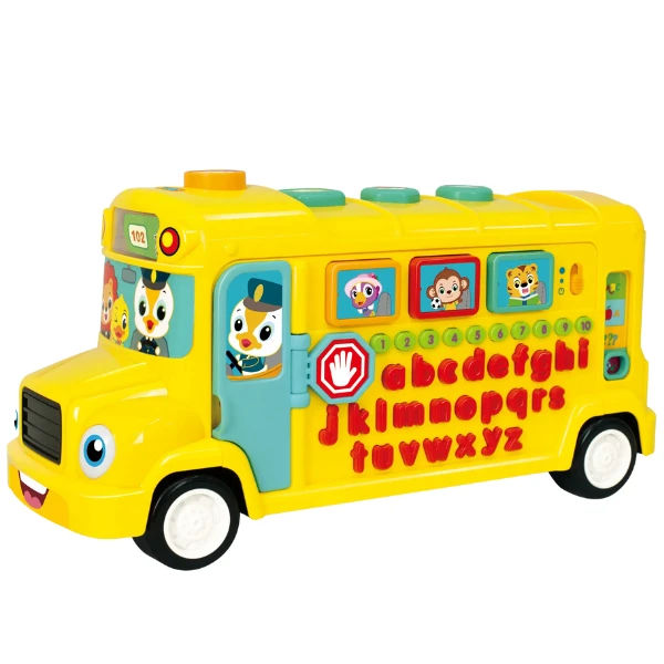 Jucărie educativă "autobuz școlar" 2