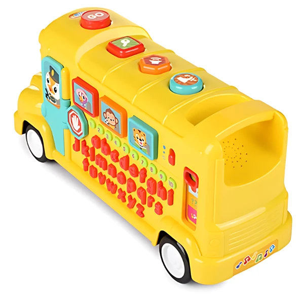 Jucărie educativă "autobuz școlar" 7