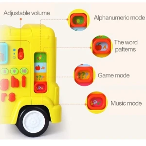 Jucărie educativă "autobuz școlar" Thumbnail 8