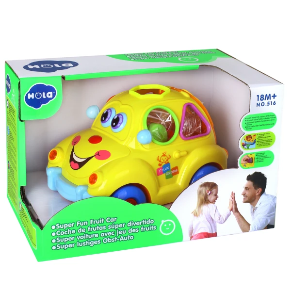 Masinuta muzicala sorter "masina vesela cu fructe" 3