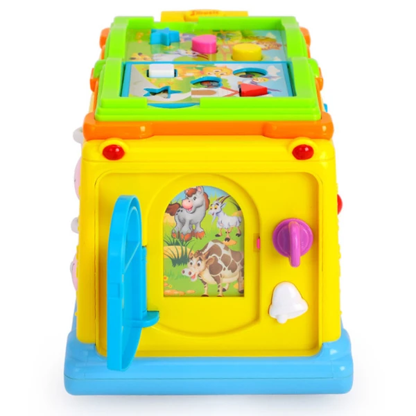 Бизиборд "школьный автобус" со звуком и светом 6