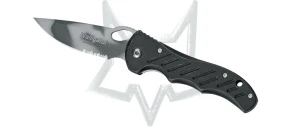 Нож walligatordesign by fox knivescod. 387сталь: stainless steel 440cтвёрдость hrc 57-59 микарта