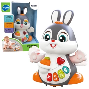 Интерактивная игрушка "Танцующий кролик" с музыкой и светом