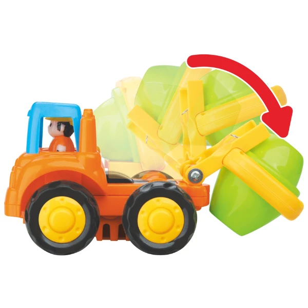Masinute in asortiment "camion basculant si betoniera", 2 modele 5