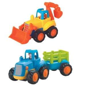 Masinute in asortiment "buldozer si tractor", 2 modele Thumbnail 2