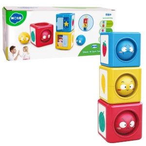 Turn de joacă din cuburi și bile "sortează și depozitează"