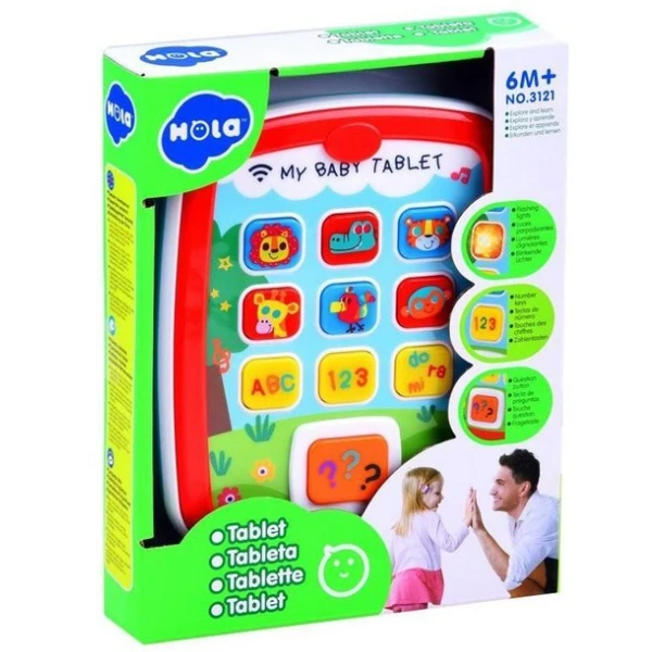 Jucarie interactiva "tableta" cu muzica si lumina 3