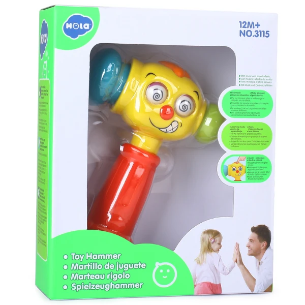 Jucarie interactiva pentru copii "ciocanul vesel" 3