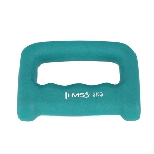 Гантель-кастет ck20 abisal kastet turquoise neoprene dipping dumbbell 2.0 kg hms