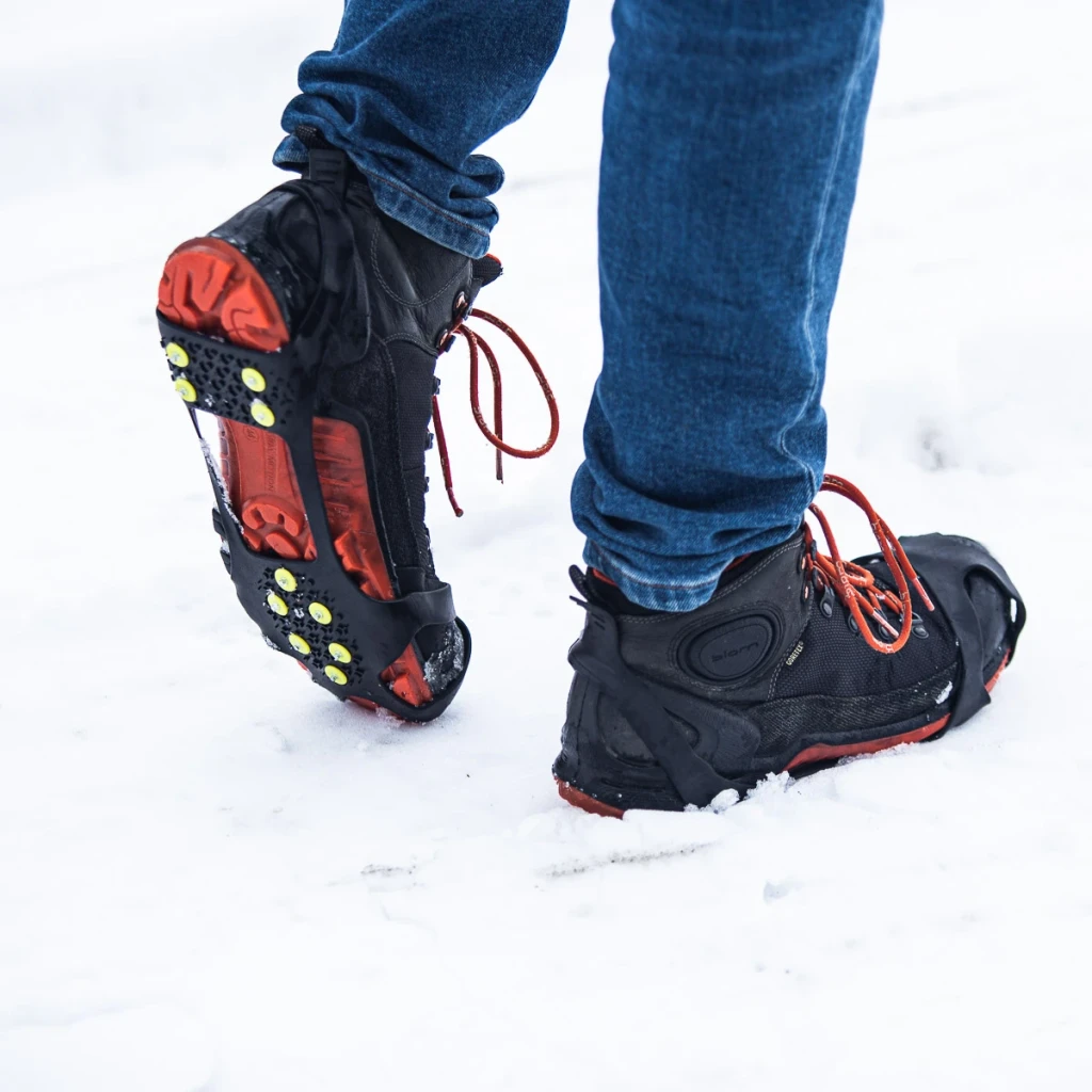 Ледоступы (антилед) nc1702 abisal black anti slip grips size m nils camp 6