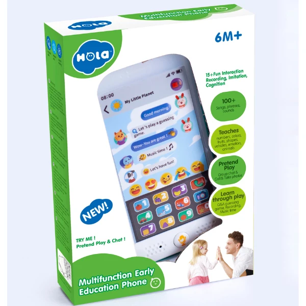 Telefon interactiv pentru copii "100 cântece" 3