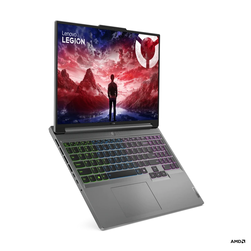 Игровой ноутбук 16" lenovo legion slim 5 16ahp9, luna grey, amd ryzen 7 8845hs, 16гб/512гб, без ос 7