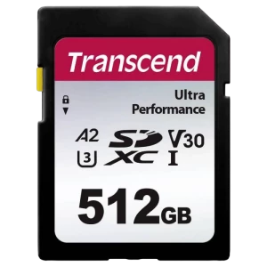 Карта памяти Transcend SDXC 340S, 512Гб (TS512GSDC340S)